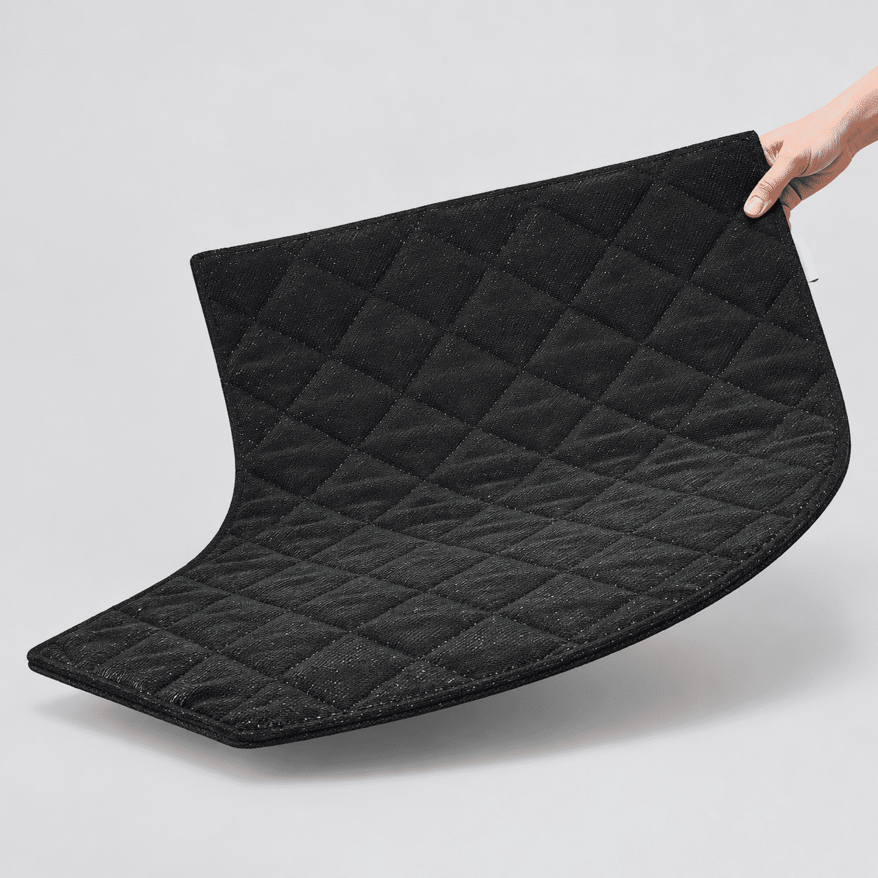 Indestructible Dog Bed, Black, Medium (22" x 35"), Washable Crate Pad ...