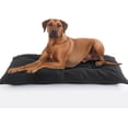 thumbnail image 1 of Chew Proof Indestructible Dog Beds for Aggressive Chewers,Durable Dog Crate Pad,Washable Tough Pet Mats for Kennel,Black,Small 17x23 in, 1 of 8
