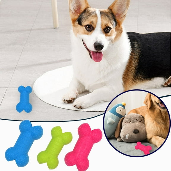 Indestructible Dog Chew Ring Toys for Aggressive Chewers, Dog Toys for Aggresive Chewers, Durable Dog Teething Chew Toys Nylon Bones for Medium Large Dogs B One Size