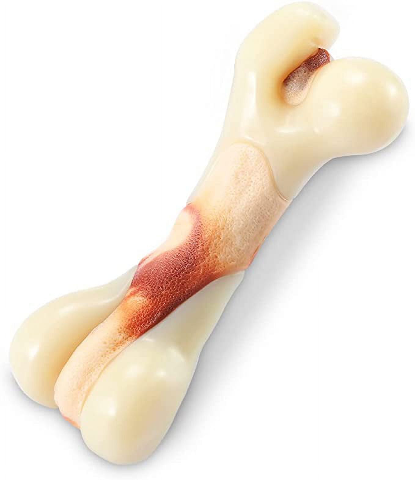 Buy Dog Chew Toys for Aggressive Chewers Indestructible Dog Toys,Real Bacon  Flavored,MOXIKIA Tough Dog Bone Chew Toy Durable Dog Toys for Medium/ Large  breed Dogs, Best Extreme Chew Toys to Keep Them