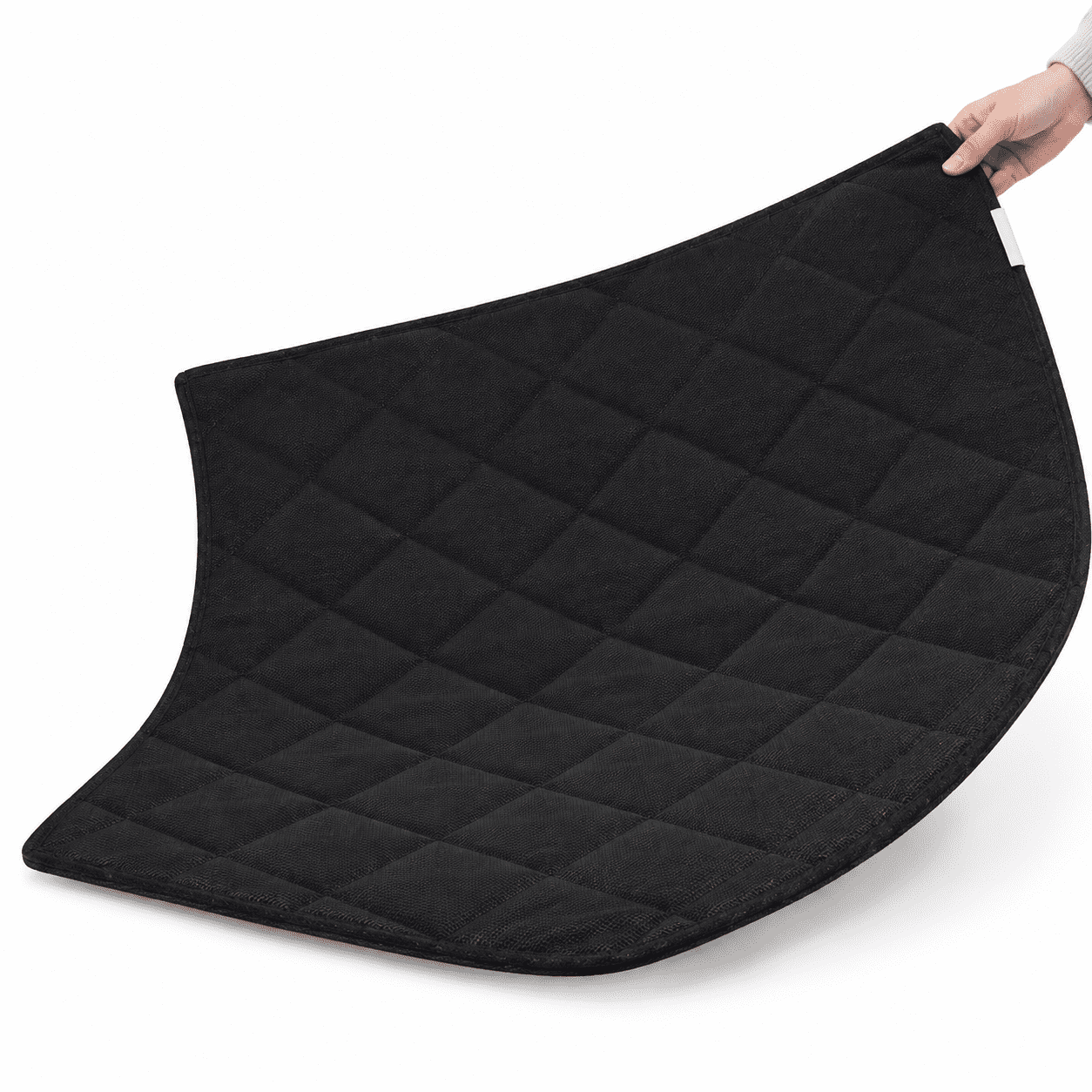 Indestructible Dog Crate Pad for Small Dogs, Black, X-Small (17" x 23 ...