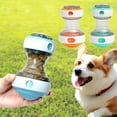 thumbnail image 1 of Indestructible Dog Puzzle Toy - Adjustable Treat Dispensing Roller for Aggressive Chewers, Interactive Food Chase Game, Slow Feeder Design for Small/Medium/Large Breed Dogs,Green, 1 of 6