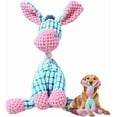 thumbnail image 1 of Indestructible Dog Toy, 2026 New Durable Plush Dog Toys for Aggressive Chewers, Squeaky Chew Toy for Small Medium Large Dogs Puppy Teething Toys (Blue), 1 of 8