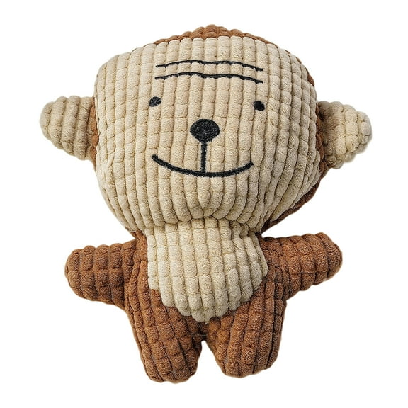 Indestructible Dog Toys For Aggressive Chewers 7 Squeaky Chew Toys For Small & Medium Dogs Durable Biting & Teething Puppy Toys (Includes Elephant Monkey Koala Pig Pet Toys