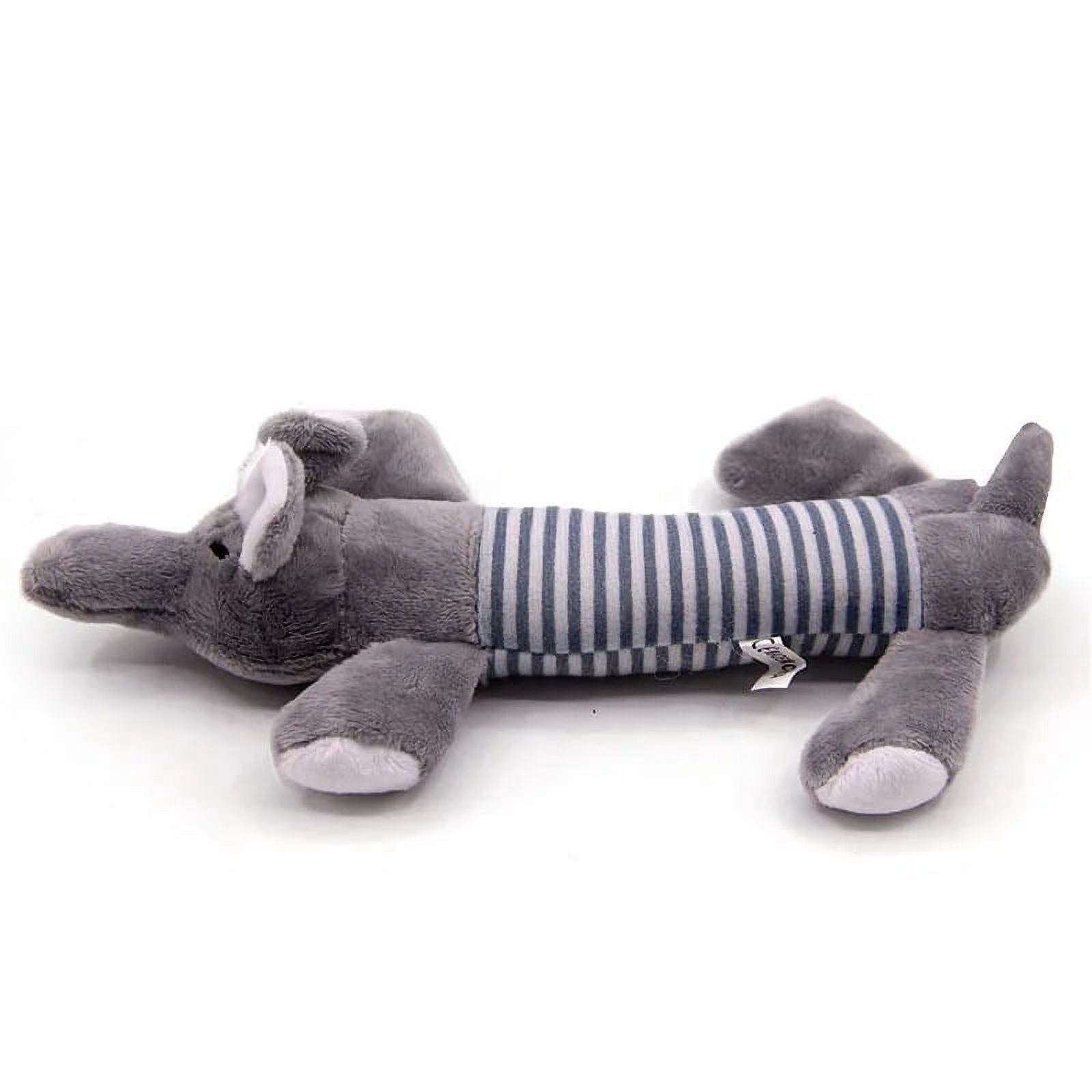 Indestructible Large Dog Sound Squeaky Toys Animals Shape Pet Soft ...