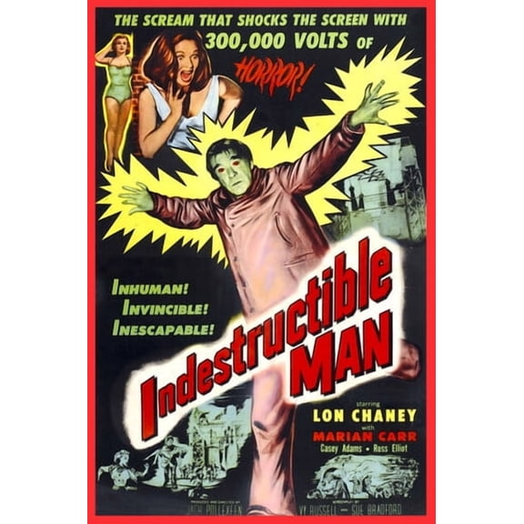 Indestructible Man (DVD), Sinister Cinema, Horror