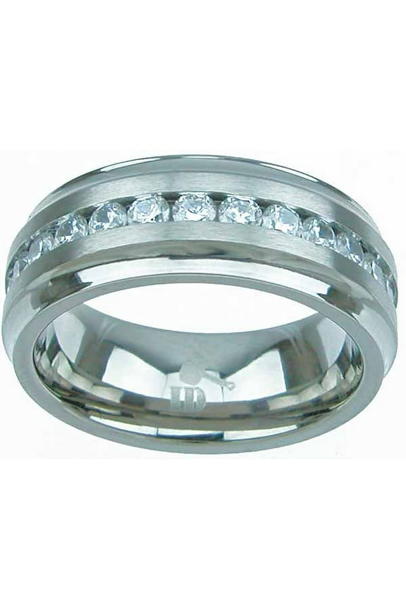 Mens Wedding Bands Titanium & Titanium Rings for Men Makes Great Anniversary Gifts for Him