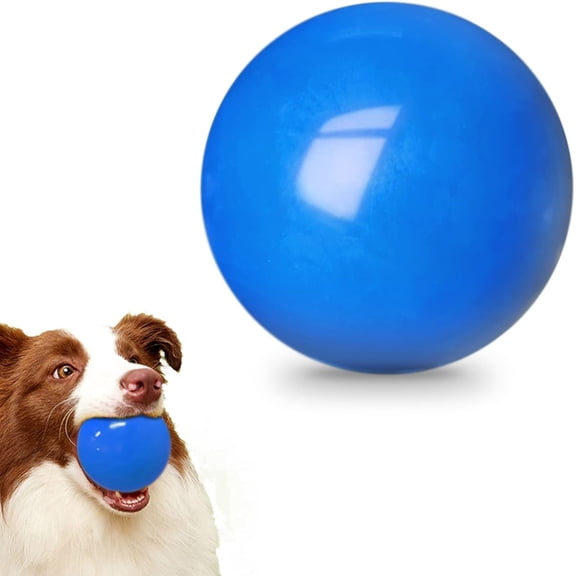 Indestructible balls, Solid Rubber Bouncy Balls for Dogs Aggressive Chewers, Safe & Non-, Floating Durable Ball for Medium&Large Dogs to , Play, Exercise and Fetch.