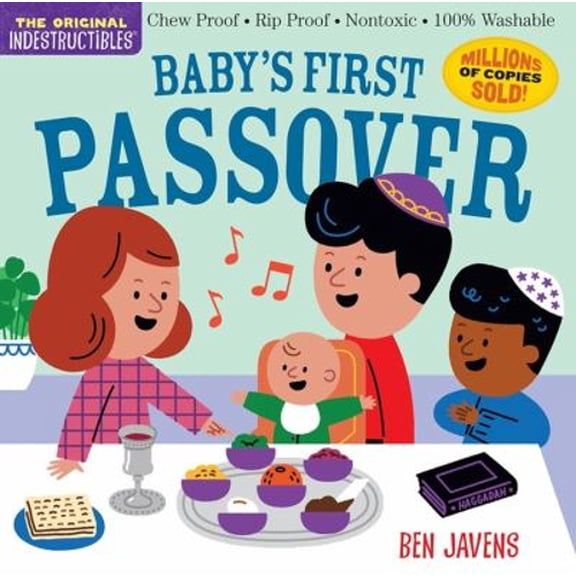 Pre-Owned Indestructibles: Baby's First Passover : Chew Proof  Rip Proof  Nontoxic  100% Washable (Book for Babies, Newborn Books, Safe to Chew) (Paperback) 9781523517749