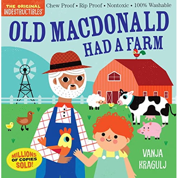 Pre-Owned Indestructibles: Old MacDonald Had a Farm: Chew Proof - Rip Proof - Nontoxic - 100% Washable (Book (Paperback) by Amy Pixton