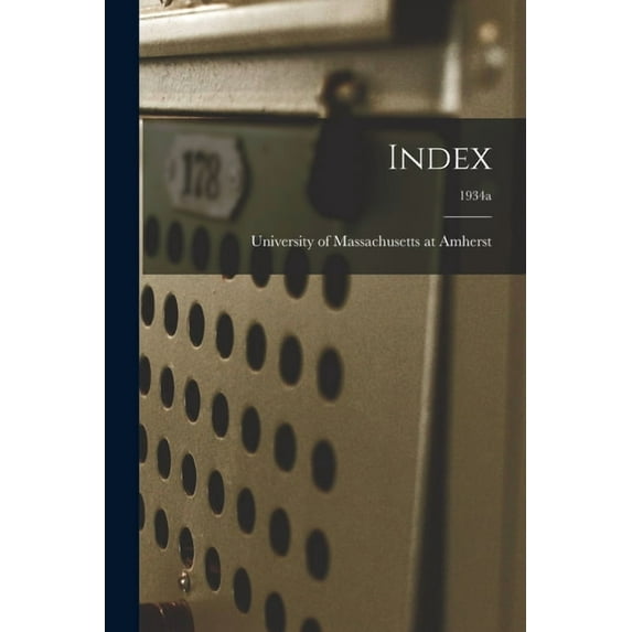 Index; 1934a, (Paperback)