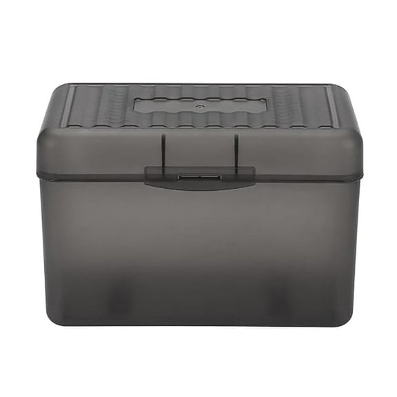 Index Card Box, Ongmies Index Card Holder Notecard Box Recipe Card Box Plastic Storage Organizer for Filling Index Cards, Note Cards, Flashcards, Recipes and Addresses