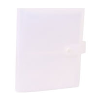 Index Card Organizer Clear Plastic Holder Organizer 160-Card Recipe Keeper Flash Card Storage Book Study Reference System