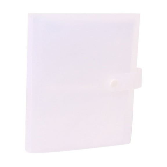 Index Card Organizer Clear Plastic Holder Organizer 160-Card Recipe Keeper Flash Card Storage Book Study Reference System