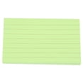 thumbnail image 1 of Index Cards 5 x 3 Inch Ruled Green Index Cards, 1 of 4