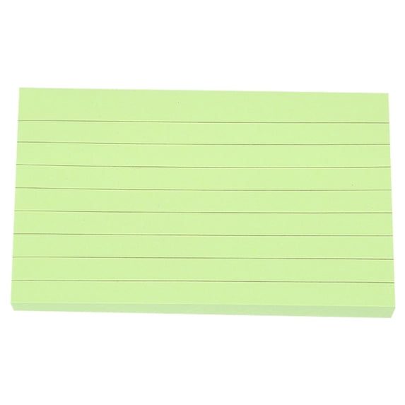 Index Cards 5 x 3 Inch Ruled Green Index Cards