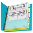 thumbnail image 1 of C-Line 5-Tab Index Dividers with Multi-Pockets, Bright Color Assortment, 8-1/2 x 11, 1 of 3
