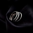 thumbnail image 1 of Womens Geometric Copper Ring Index Finger Ring Adjustable Band Fashion Jewelry Gift for Her Geometric Design Ring Copper Not Inlaid Ring, 1 of 5