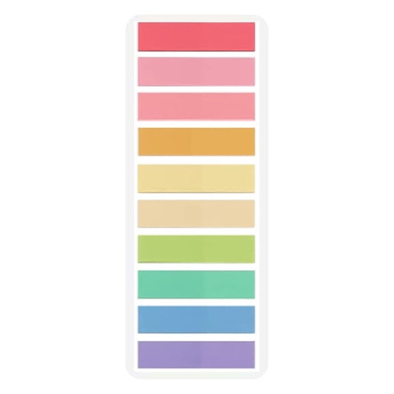 Index Tabs, 6-Pack Index Sticky Notes in Grassy Green for Page Marking, By TINGXIN