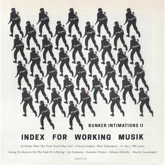 Index for Working Musik Bunker Intimations II (Vinyl Record) 12" Album