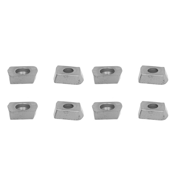 Indexable Carbide Inserts 10,Pack, Durable Coating for Steel, Wood Composite Milling