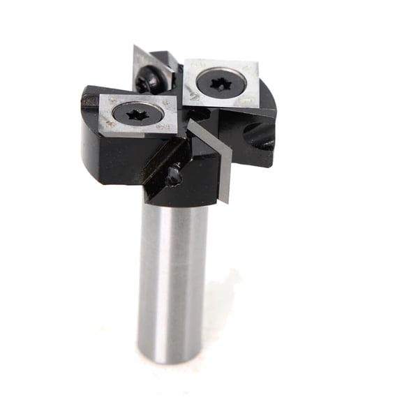Indexable Cutter with Cemented Carbide Insert for Router Bit Milling Cutter, Woodworking Bits Featuring Insert-Style