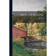 Indexes Boone Co Paperback