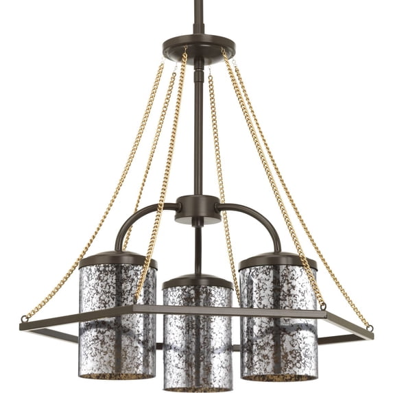 Indi Collection Three-Light Chandelier