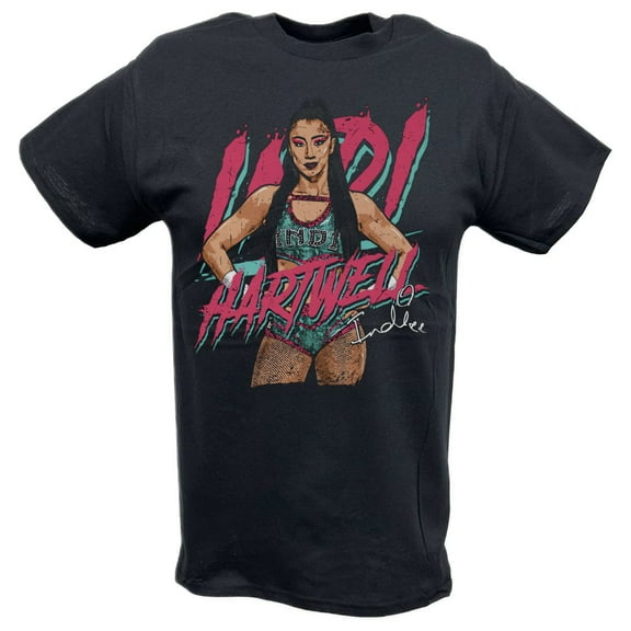Indi Hartwell Pose Black T-shirt