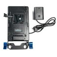 thumbnail image 1 of IndiPRO 20" V-Mount Plate with NP-FZ100 Dummy Battery & 15mm Rod Clamp for Sony a9, a7 III and a7R III Camera, 1 of 3