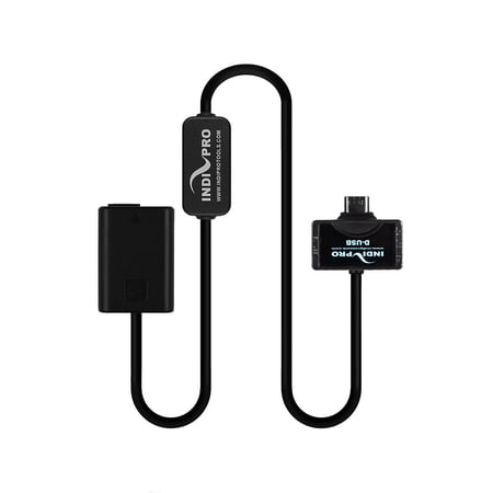 IndiPRO 30" Mini-Tap with Sony NP-FW50 Type Dummy Battery to Female D-Tap USB Connector Cable