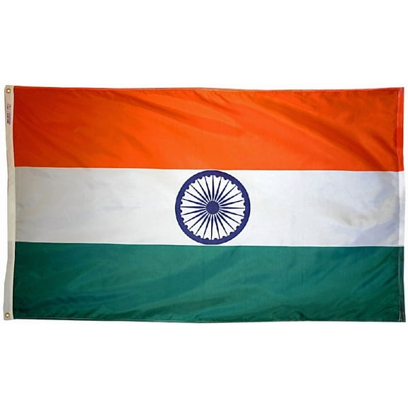 India - 3'X5' Nylon Flag