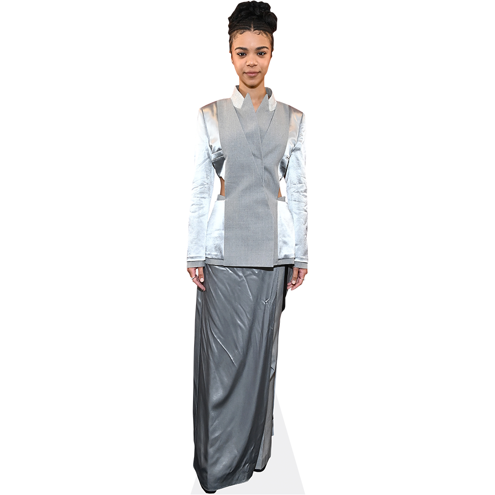 India Amarteifio (Grey Outfit) Lifesize Cardboard Cutout Standee