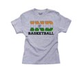 thumbnail image 1 of India Basketball - Olympic Games - Rio - Flag Girl's Cotton Youth Grey T-Shirt, 1 of 2