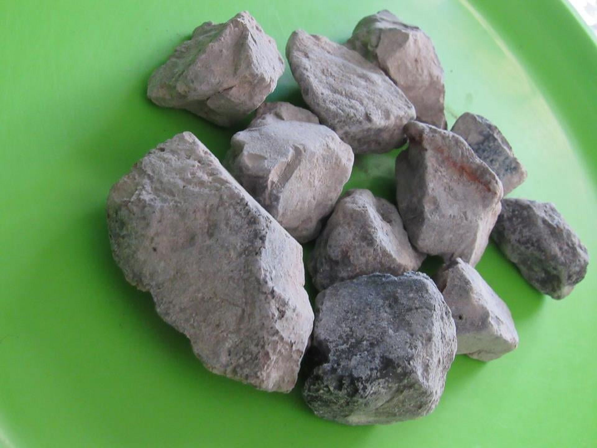 Edible Clay : BLUE edible Clay chunks (lump) natural for eating (food)
