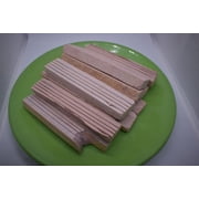 India Clay Red Grooved Slates 200 Grams