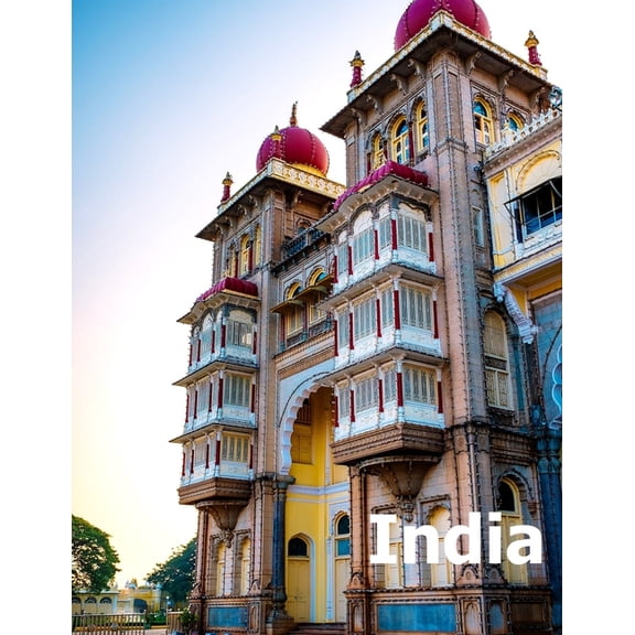 India: Coffee Table Photography Travel Picture Book Album Of An Indian Country And Mumbai & New Delhi Cities In South Asia Large Size Photos Cover (Paperback)