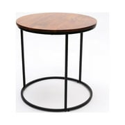 India.Curated. Round End Table