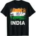 thumbnail image 1 of India Flag Shirt Patriotic Indian Flag T-Shirt, 1 of 4