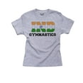 thumbnail image 1 of India Gymnastics - Olympic Games - Rio - Flag Girl's Cotton Youth Grey T-Shirt, 1 of 2