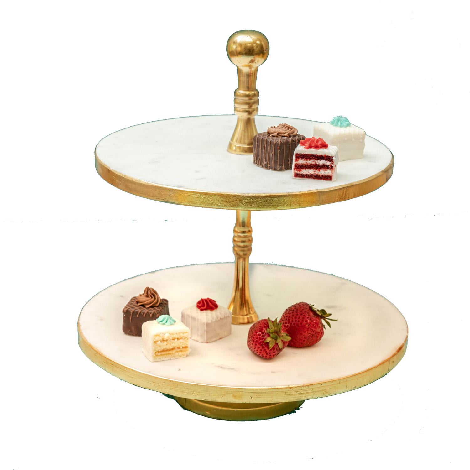 India Handicrafts Servierschüssel Goldfarben, Apfelform, 25,4 Cm, 3-teilig Aus Aluminium