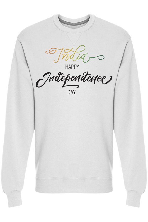 India Independence Country Sweatshirt Men's -Image by Shutterstock