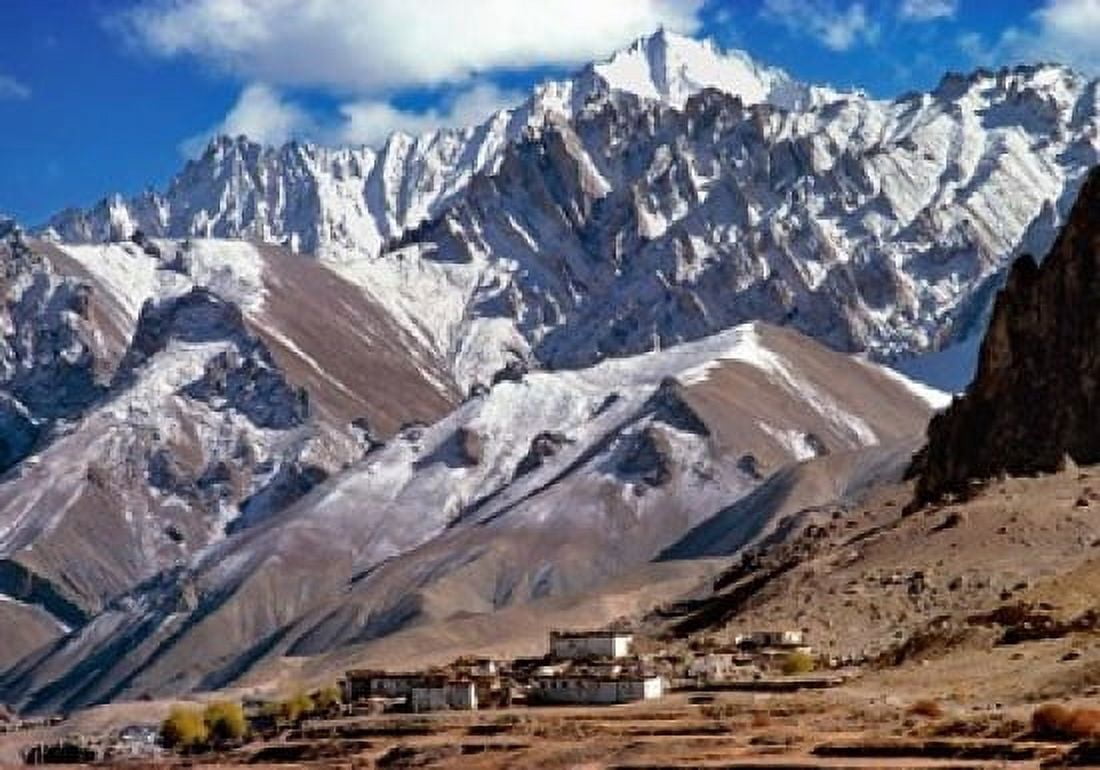 India Ladakh Bodh Kharbu Srinagar-Leh road Canvas Art - Ric Ergenbright DanitaDelimont (36 x 24)