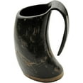 thumbnail image 1 of India Made 230978 Black Horn/Wood Construction Viking Grog Mug, 1 of 3