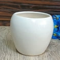 thumbnail image 1 of India Meets India Ceramic Planter [Off-White], Modern Minimalistic Pot Planter for Home Decoration/Living Room/Bedroom/Office/Table/Bookshelf, 5 x 4.5 INCHES, 1 of 5