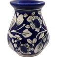 thumbnail image 1 of India Meets India Christmas,Handicraft,Aroma Burner with 1 Piece of Free Candle,Blue Color,Best for Gifting, Made by Awarded/Certified Indian Artisan, 1 of 4