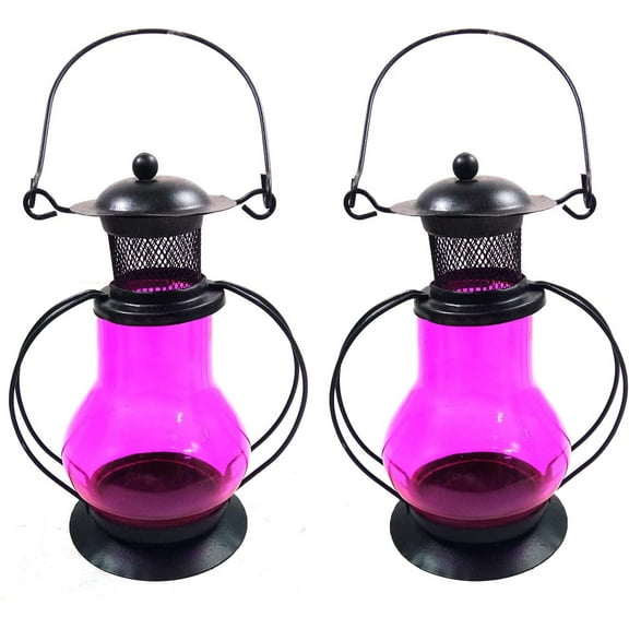 India Meets India Handicraft Ceramic Lanterns Set of 2, Tea Light Holder, Mosaic Candle Holder Home dcor, Best Gifting Made by Awarded Indian Artisan