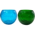 thumbnail image 1 of India Meets India Handicraft Ceramic Tea Light Holder Set of 2, Mosaic Candle Holder Home décor, Best Gifting Made by Awarded Indian Artisan, 1 of 5
