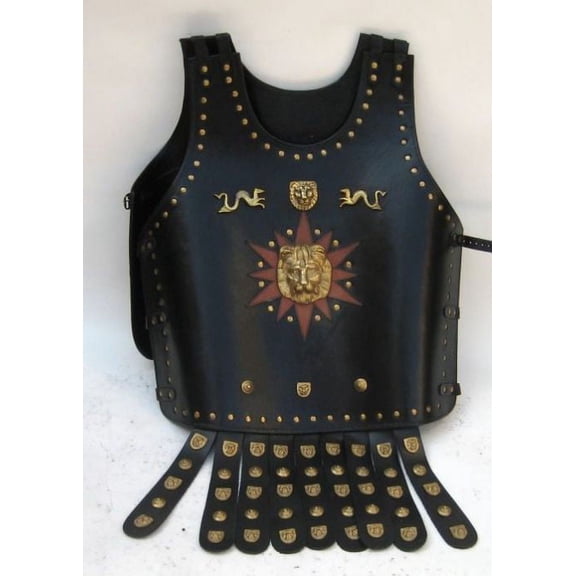 India Overseas Trading IR80716 - Faux Leather Armor Jacket (L-20003)