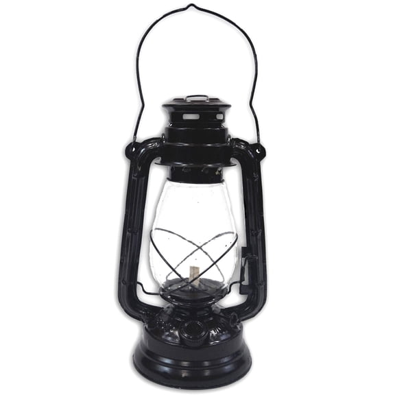 Hurricane Lantern - Oil Lamp - 10" with Care Pack